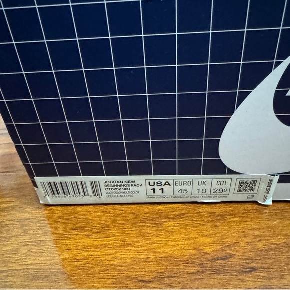 Jordan New Beginnings Pack Retro High 1 & Nike Air Ship СТ6252 900 Size 11 - Picture 11 of 12